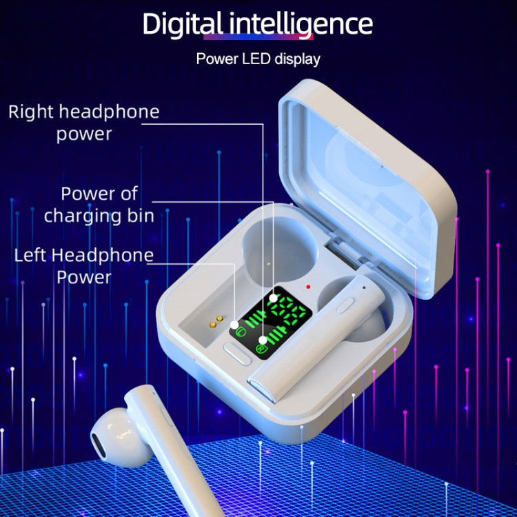 Écouteurs intra-auriculaires sans fil Bluetooth 5.0 TWS tactiles AIR6 Pro avec boîtier de chargement